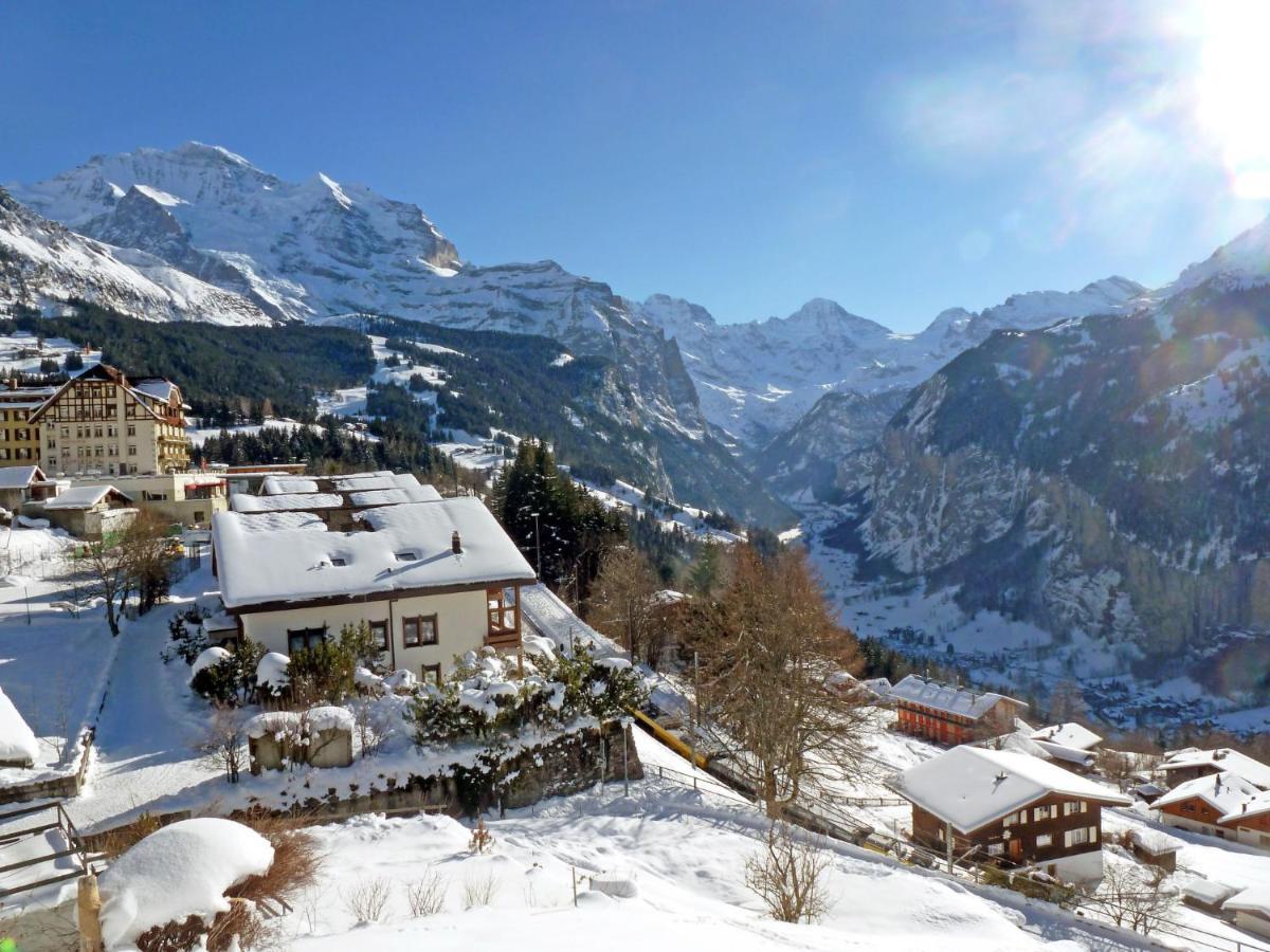 Apartment Im Gruebi-1 By Interhome Wengen Luaran gambar